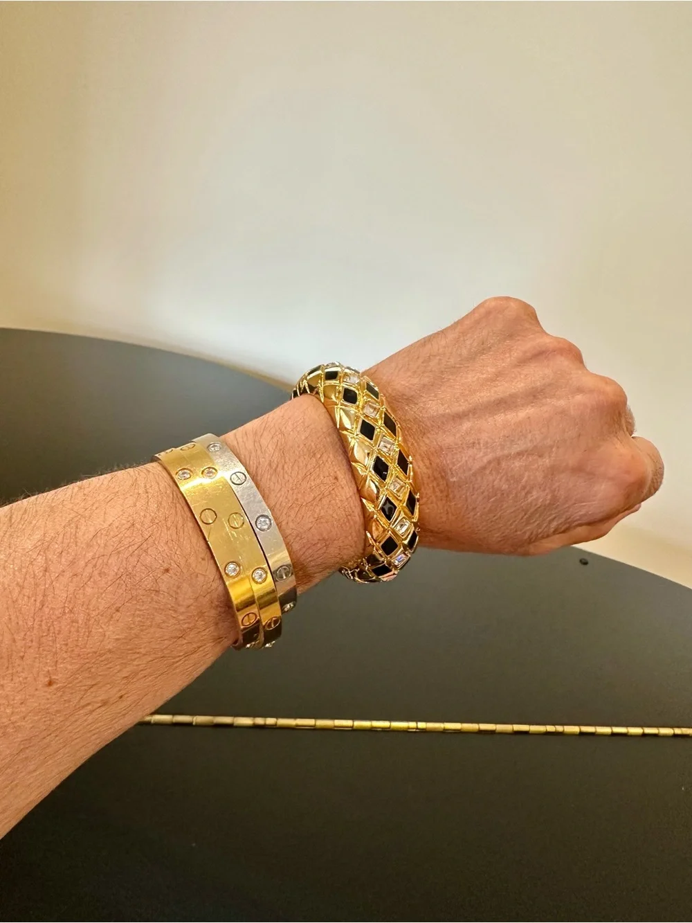 St. John Authentic Runway Vintage Retro Iconic Designer Formal Couture Bracelet